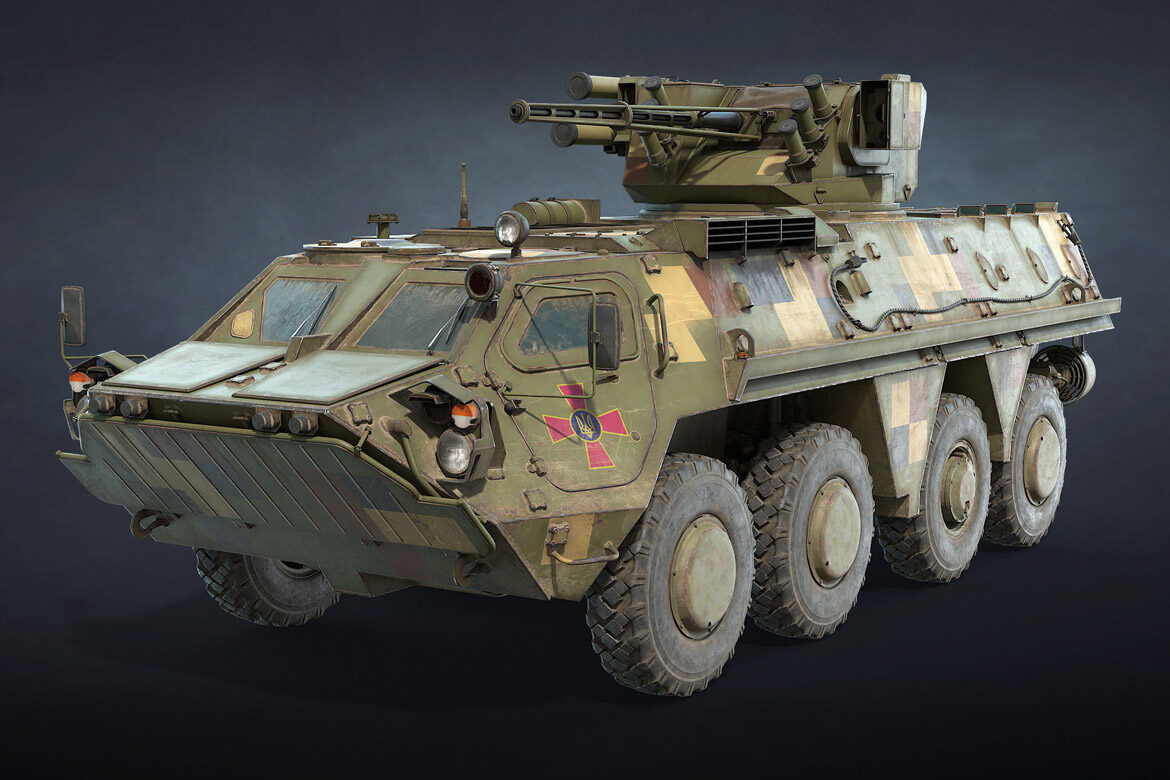 BTR-4E 3d-model
